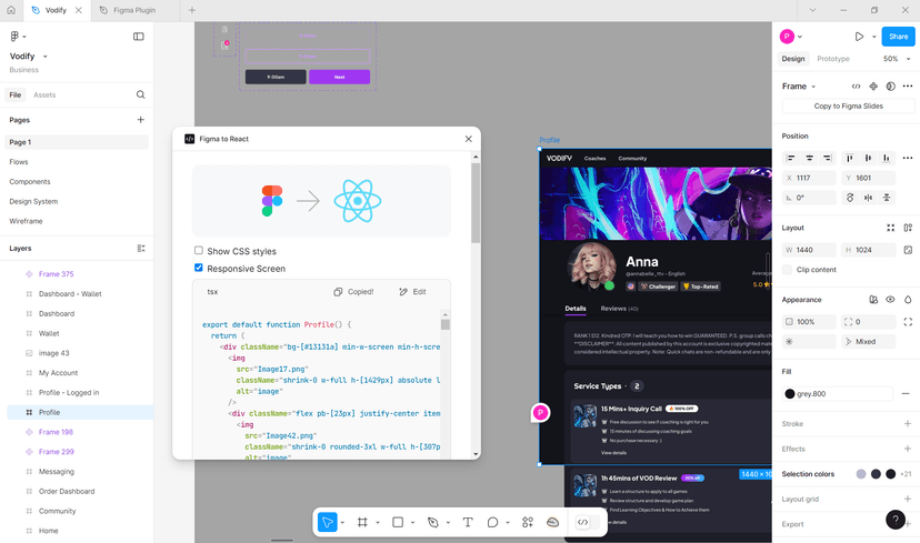 Figroot - Figma to React plugin Thumbnail